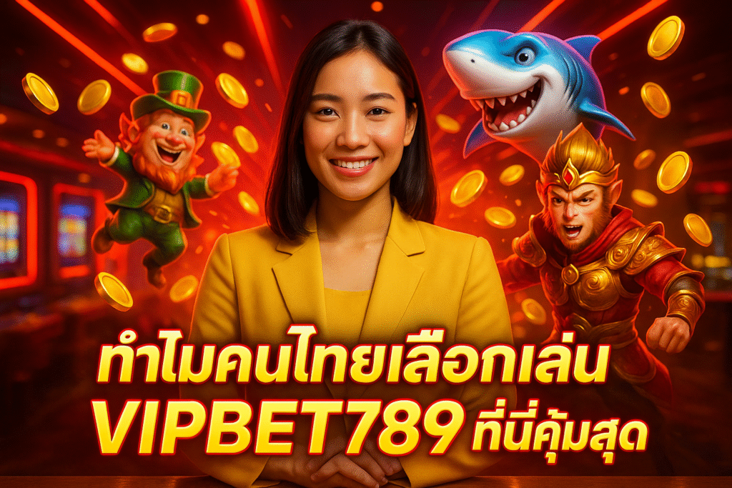 ทำไมคนไทยเลือกเล่น VIPBET789 ที่นี่คุ้มสุด