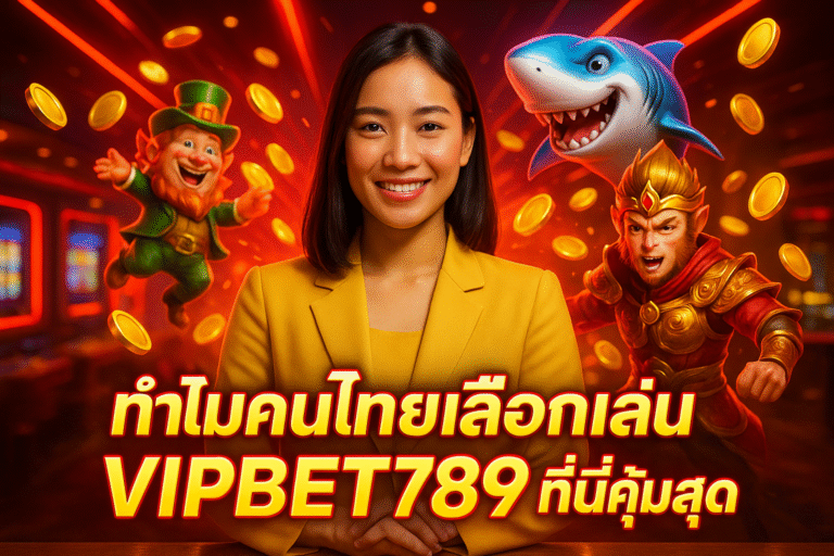ทำไมคนไทยเลือกเล่น VIPBET789 ที่นี่คุ้มสุด