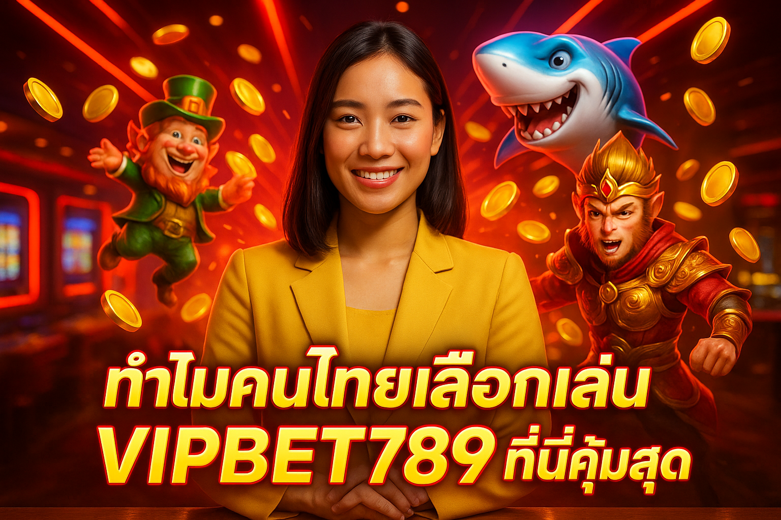 ทำไมคนไทยเลือกเล่น VIPBET789 ที่นี่คุ้มสุด