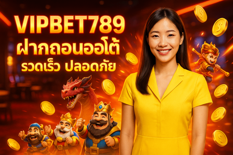 VIPBET789 ฝากถอนออโต้ รวดเร็ว ปลอดภัย